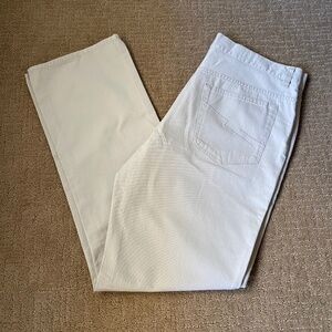 Perry Ellis Khakis - light cream / bone, W 33 L 32, like new